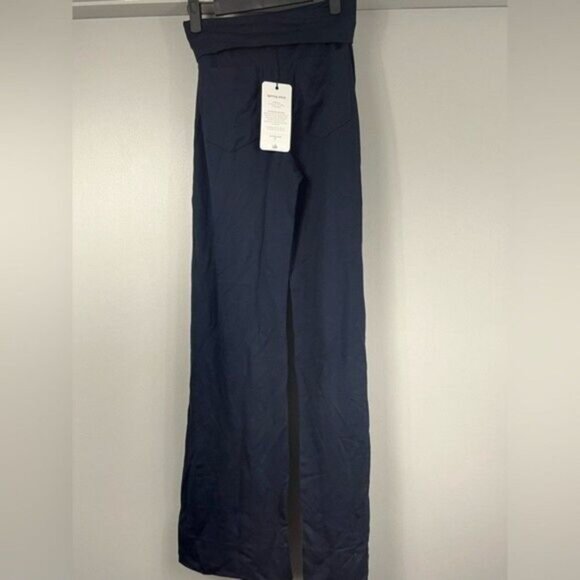 NWT Cabi Women's Chance Trouser Pants Wide Leg Navy Blue Size XS Pockets Stretch - Picture 4 of 6
